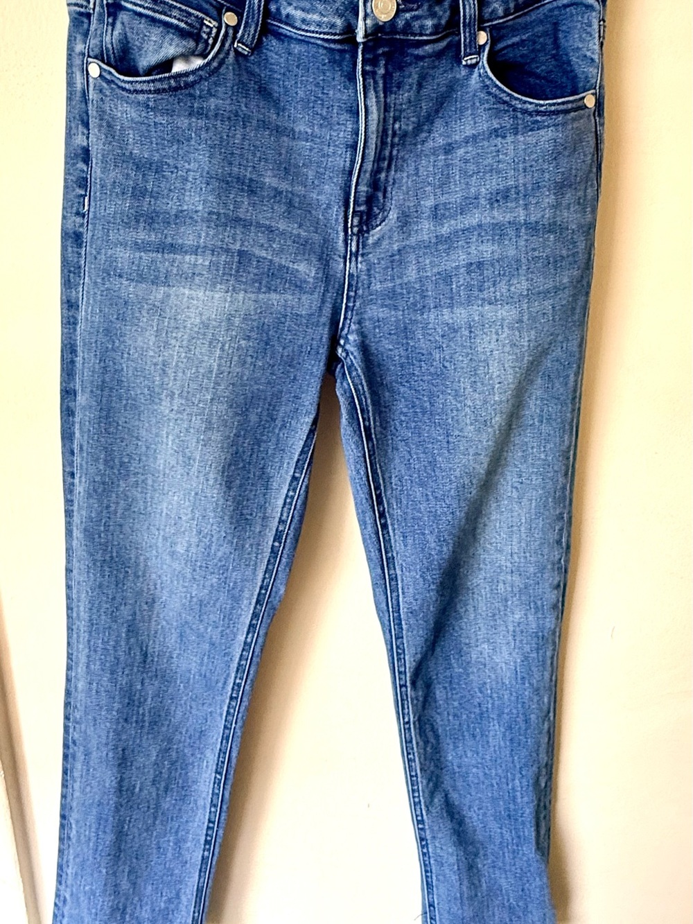 Quince Skinny Straight Ankle Jeans